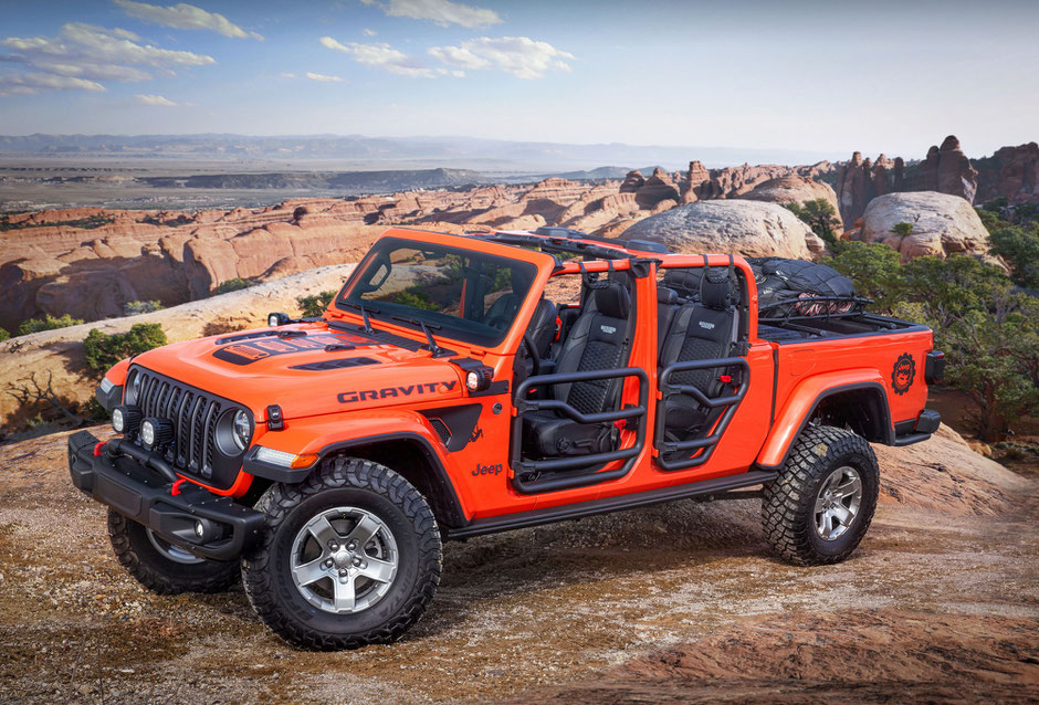 Jeep Gladiator concept Gravity