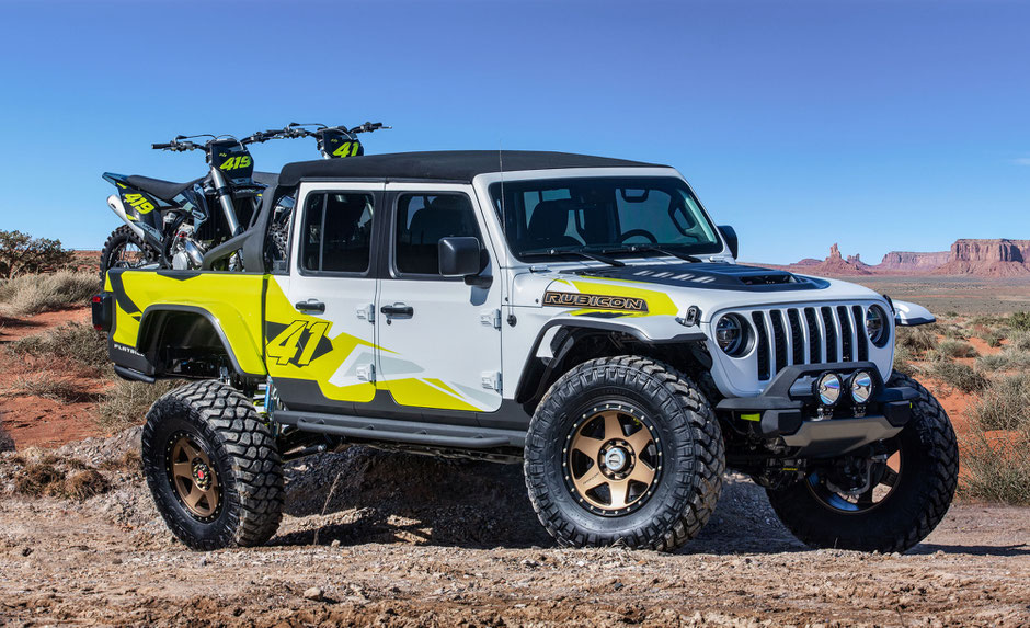 Jeep Gladiator concept flatbill