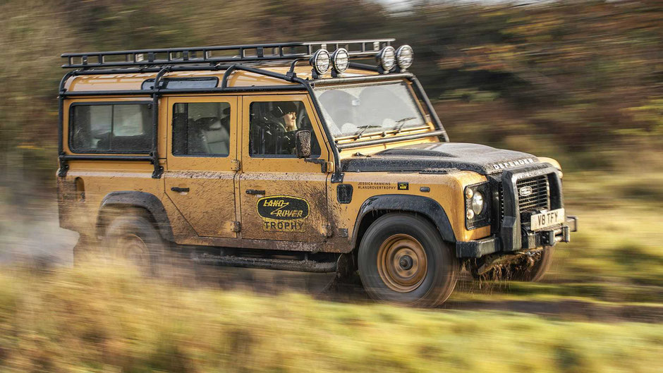 land rover defender works v8 trophy