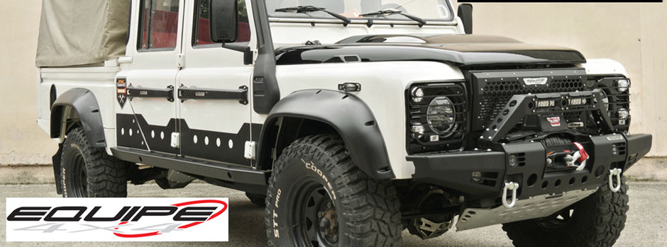equipe 4x4 defender 130