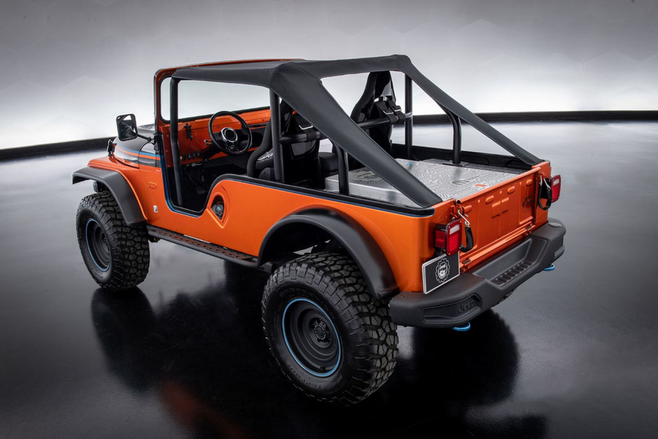 jeep cj surge sema show