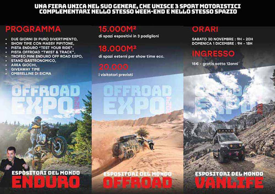 4 technique offroad expo malpensa fiere