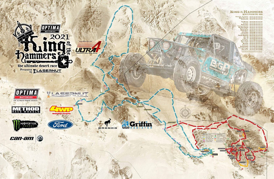 king of the hammers 2021 ultra4 racing