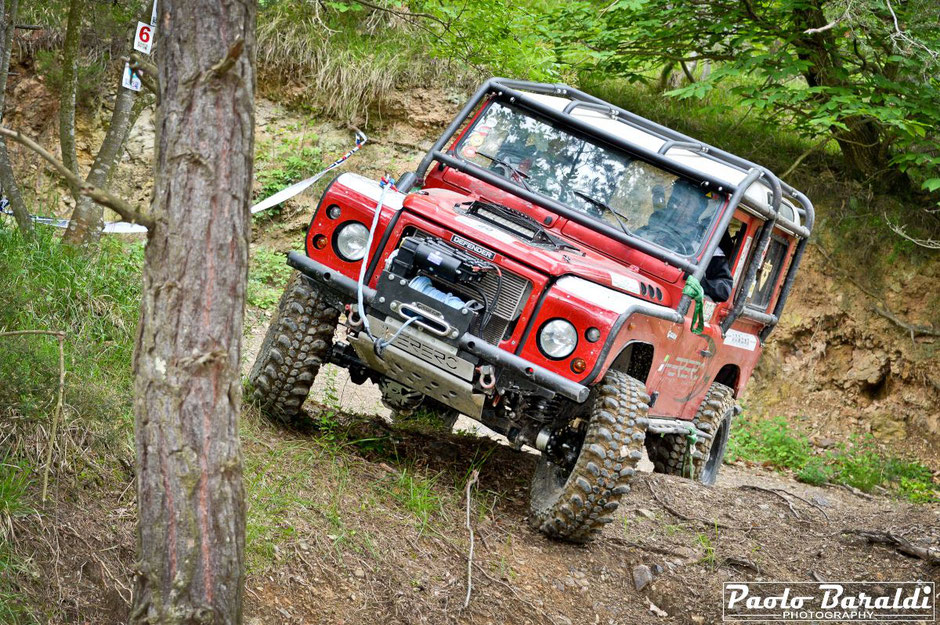 Ottoz-Lacchio, team Herero 4x4, vincitori di tappa cat. Gialli