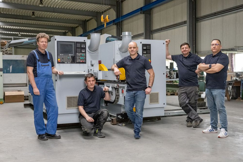 Das Team der Ziemer GmbH mit Jens Heger