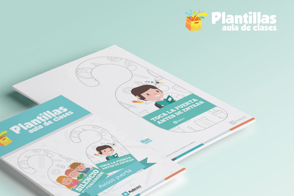 Recursos para profesores colgadores de puerta