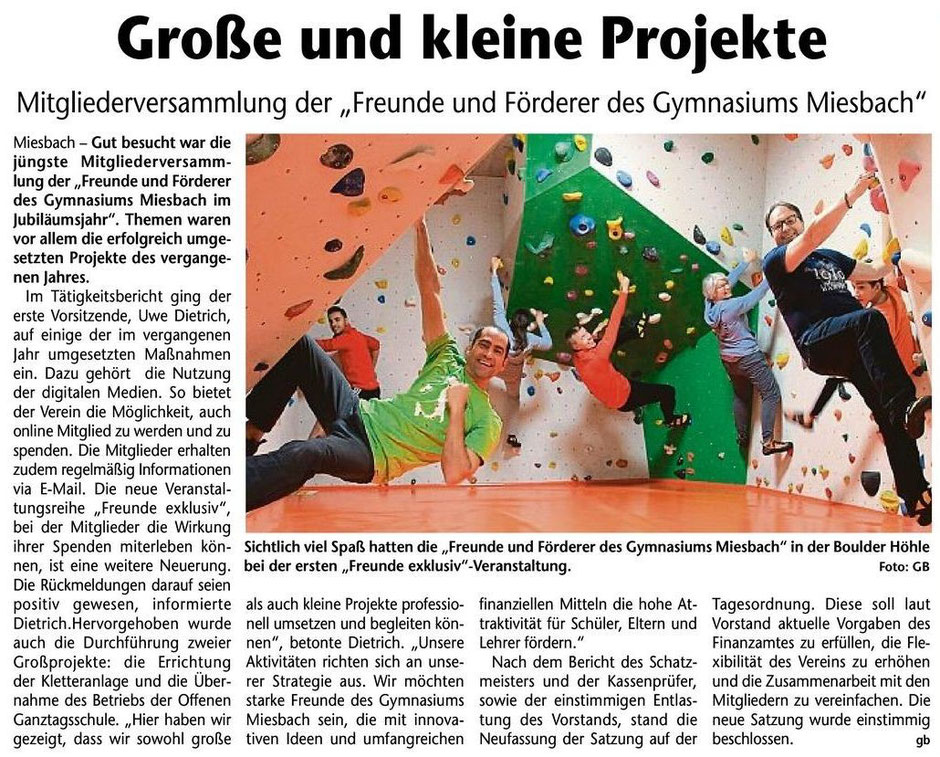 Das Gelbe Blatt Miesbach, 30. März 2016