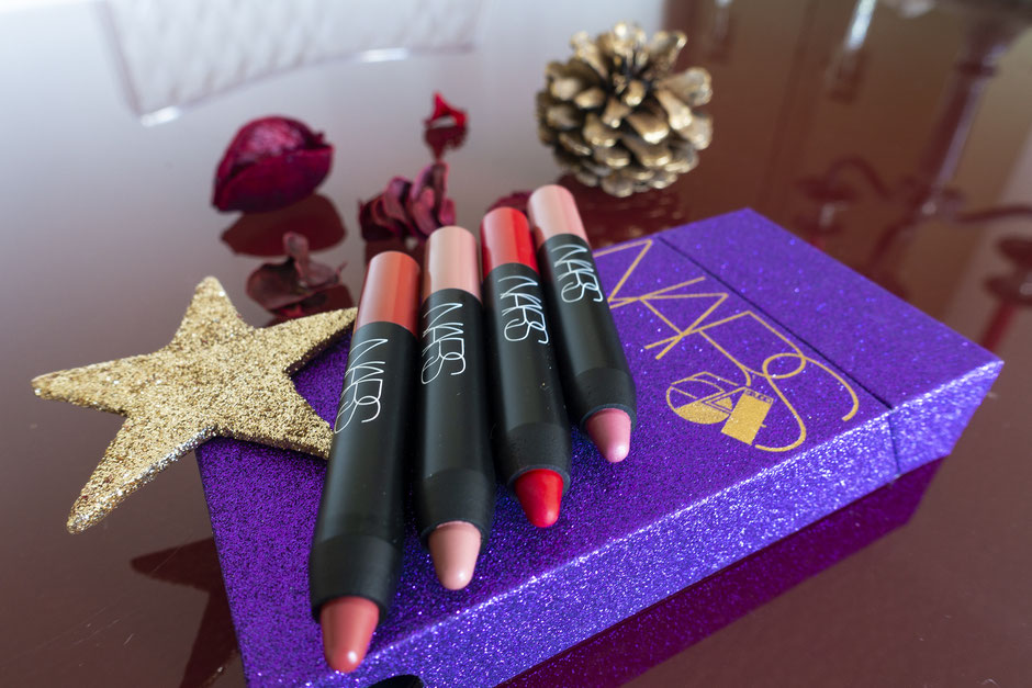 collection de noel nars rouge à levres