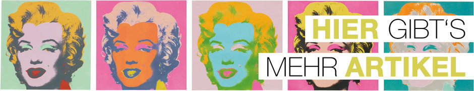 Marilyn Monroe, Andy Warhol, Kunst als Geldanlage: Hier gibt's mehr Artikel