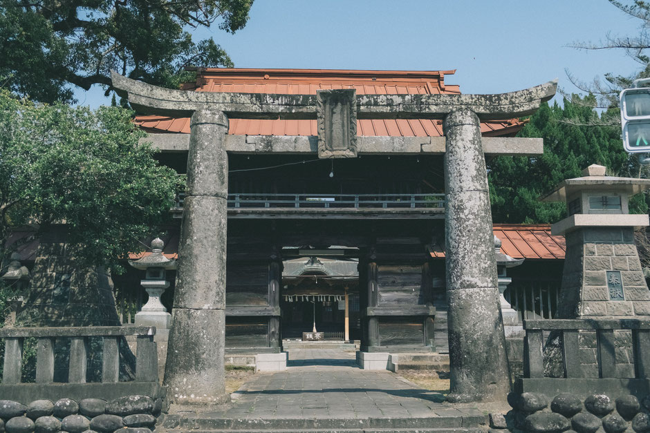 【うきは市吉井町】若宮八幡神社 鳥居