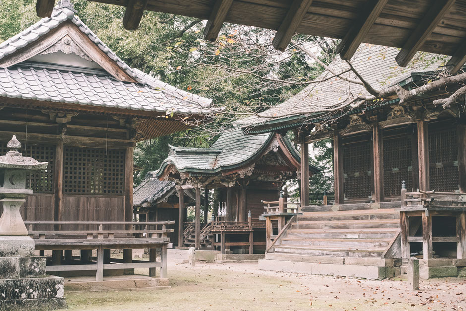 かつて海の中にあった八幡社? 豊後高田市「別宮八幡社」社殿