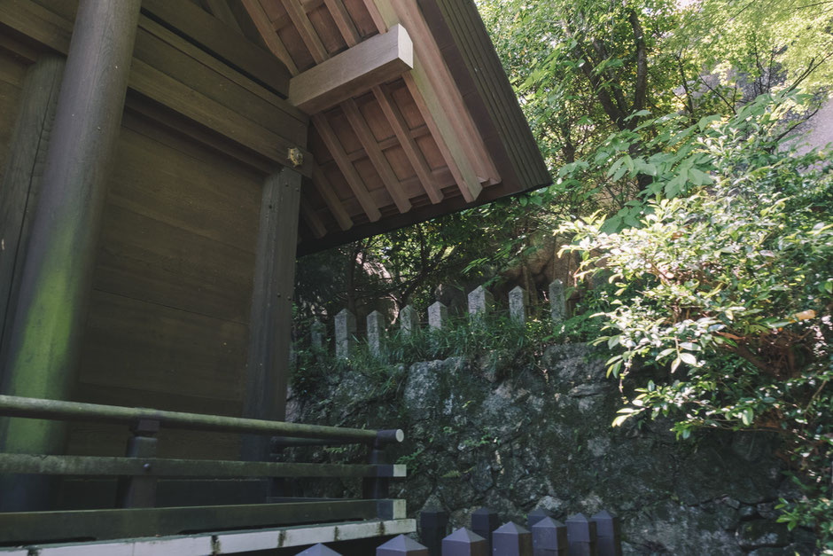 八景山(みやこ町)、護国神社の奥