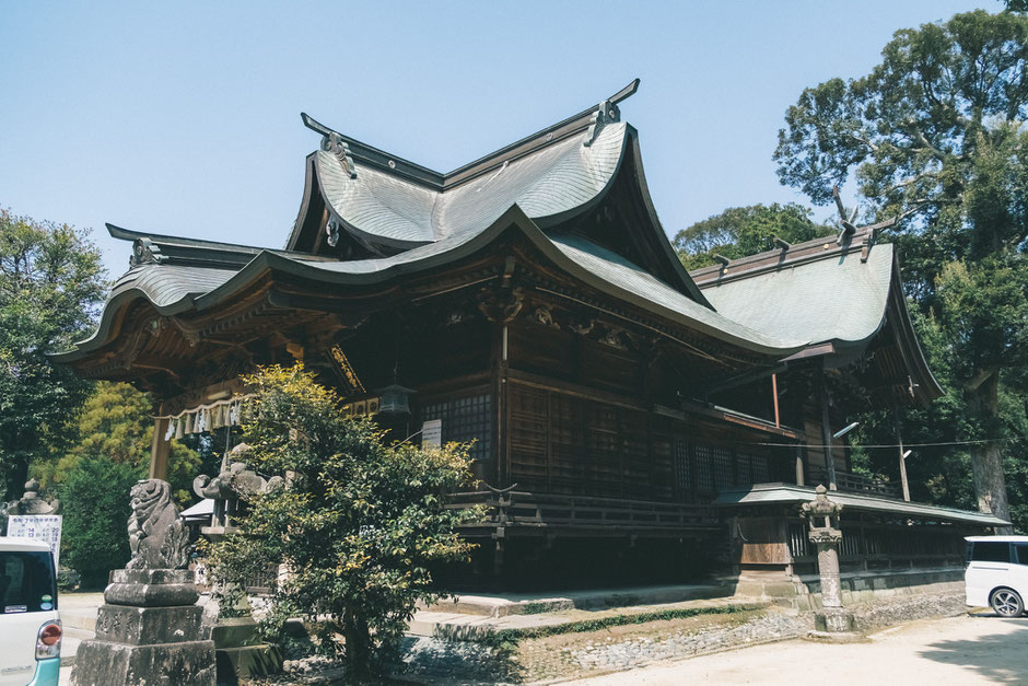 【うきは市吉井町】若宮八幡神社内