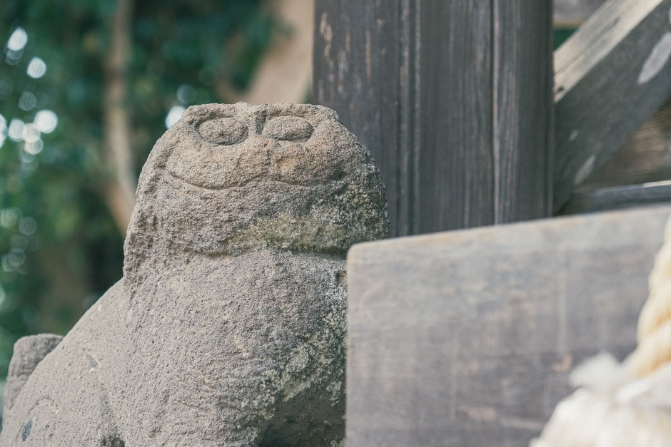豊前市 岩清水八幡神社の狛犬