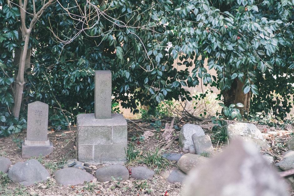 【うきは市吉井町】若宮八幡神社内「日岡古墳」塚明神