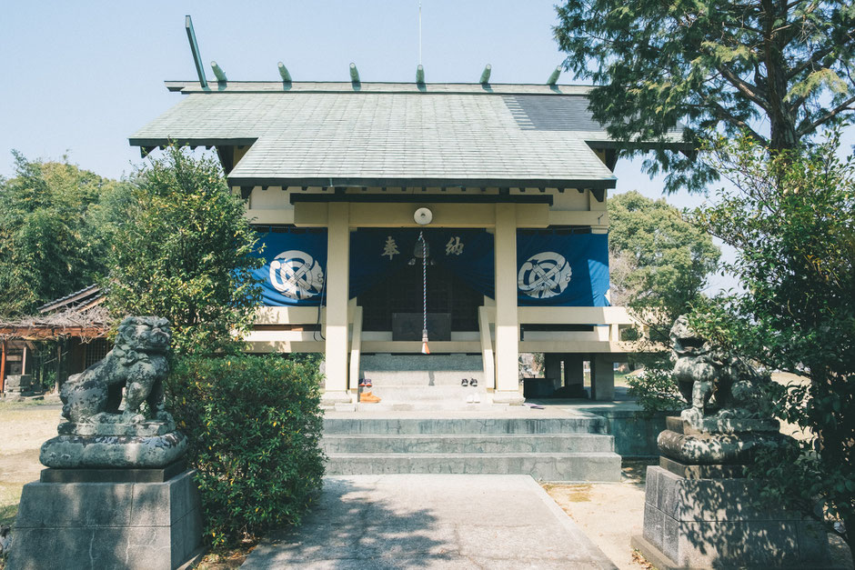 【うきは市浮羽町古川】素盞嗚神社 拝殿