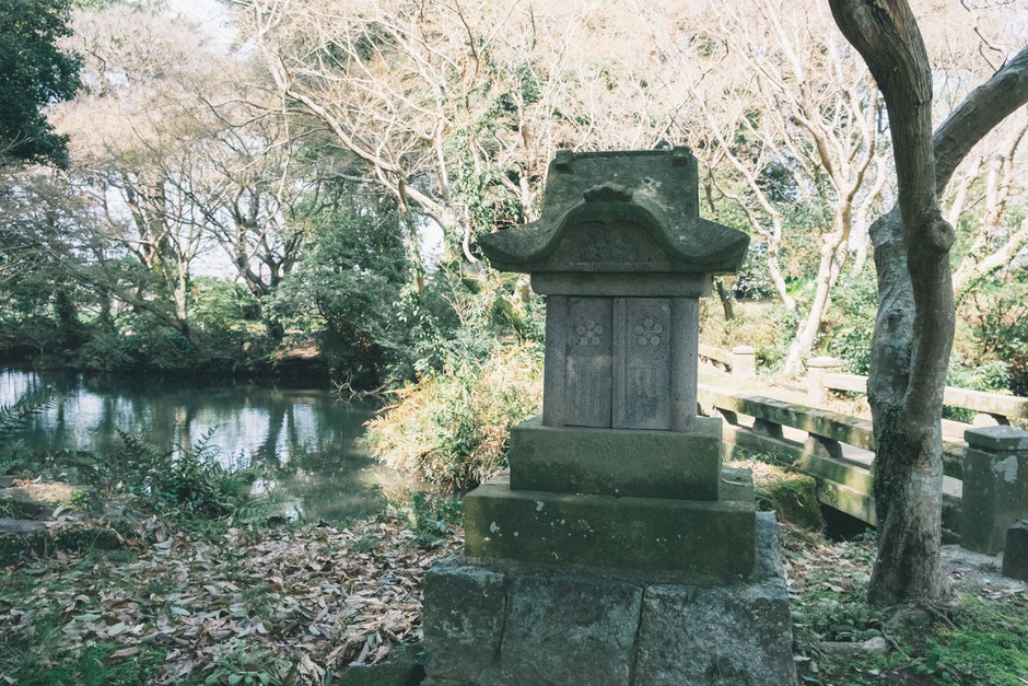 【うきは市吉井町】若宮八幡神社内 石祠