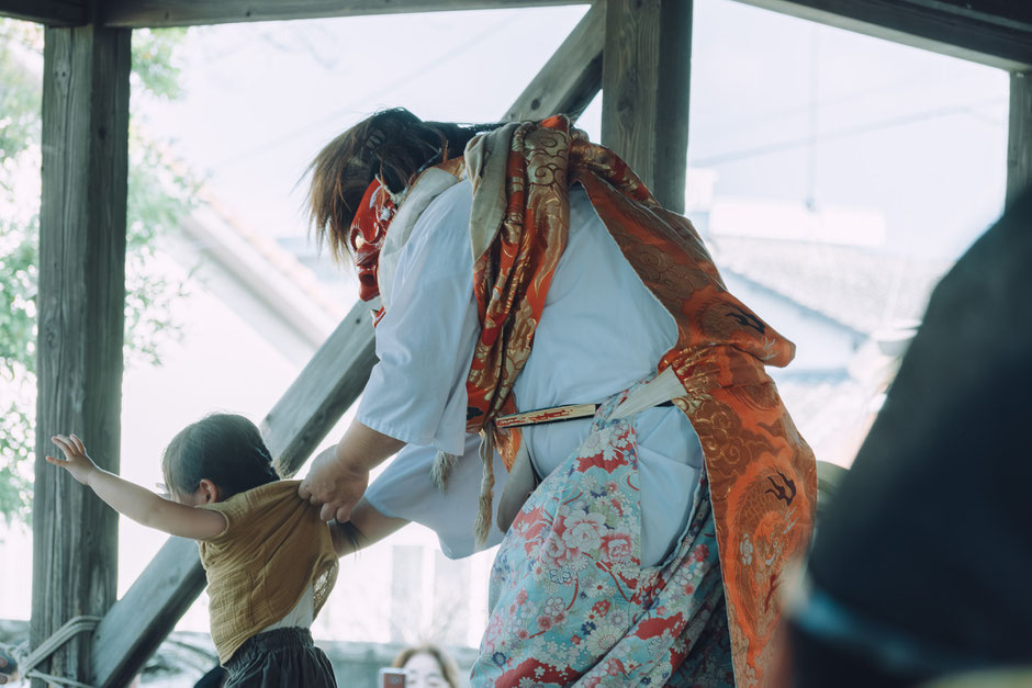 大分県宇佐市 武領地区／若宮社・稲荷神社・貴布禰神社「友枝神楽講」奉納 