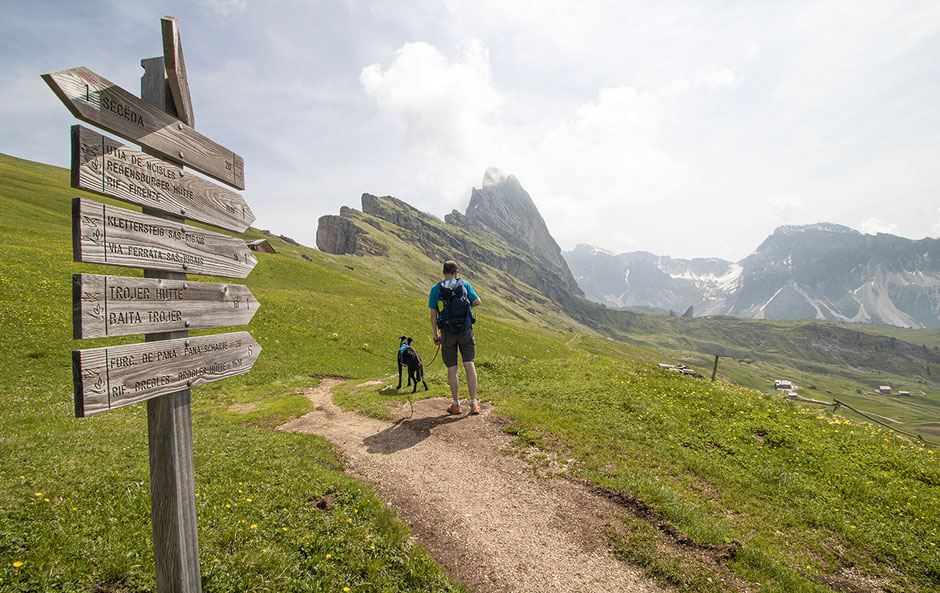 Seceda Wandern Südtirol Grödnertal