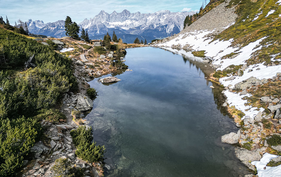 Wandern am Dachstein, Wandern in der Steiermark, Bergurlaub mit Hund, Steiermark, Salzburger Land