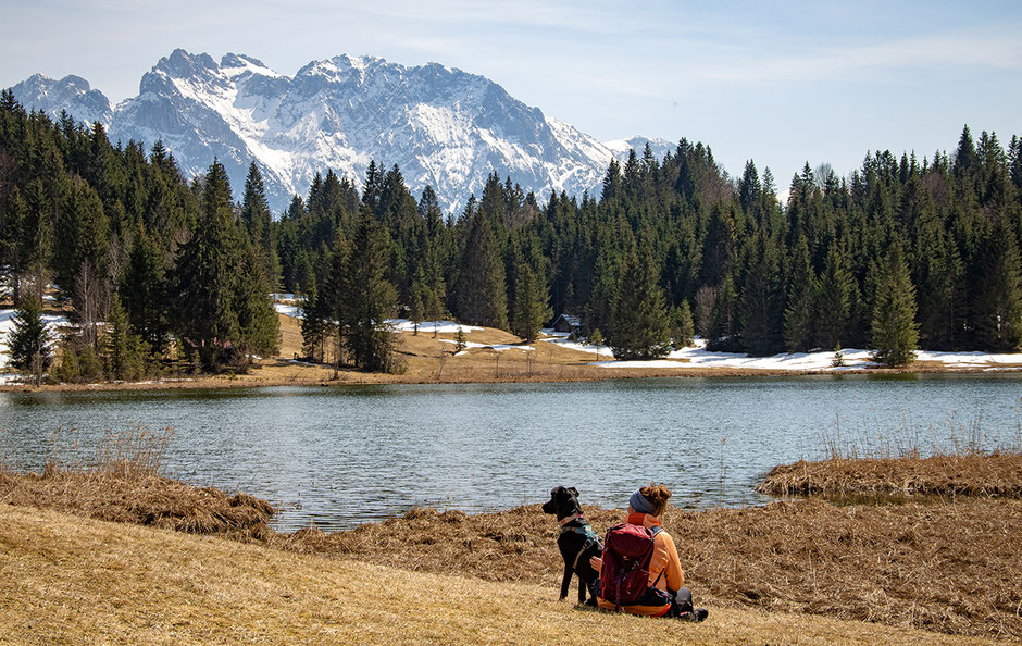 Geroldsee und Karwendelgebirge