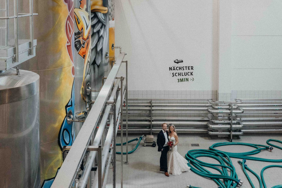 hochzeitsfotograf in münchen in der giesinger brauerei