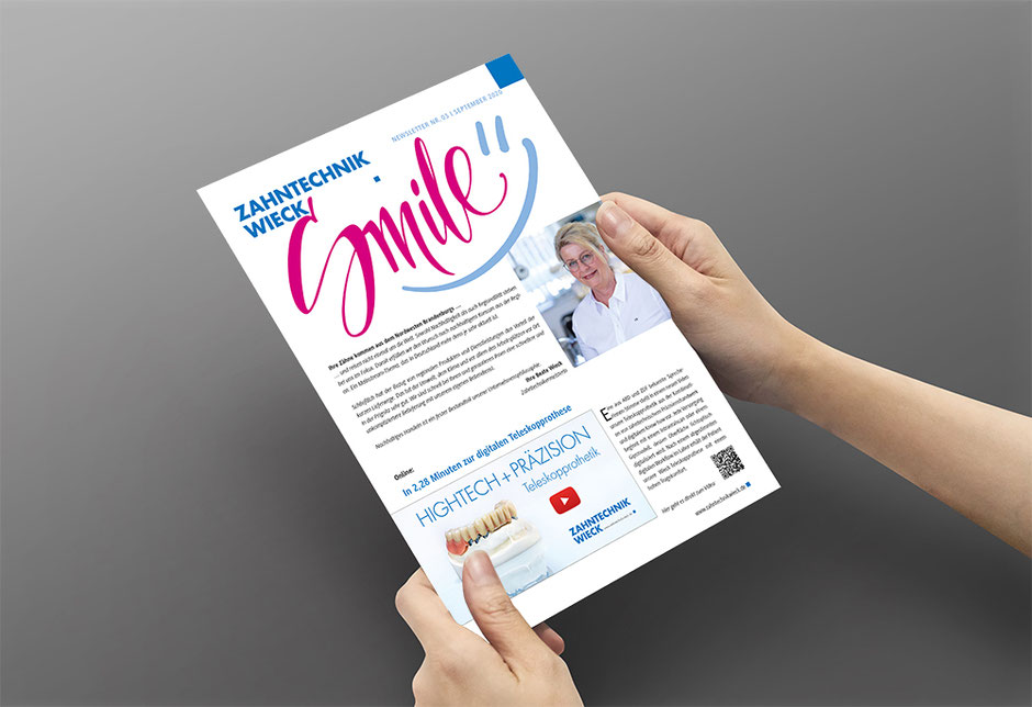 SMILE-Newsletter der Zahntechnik Wieck, © Shutterstock