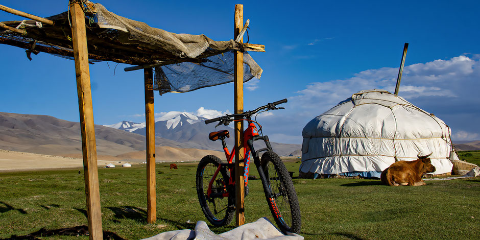 Campement de yourtes kazakh - Parc National Tsambagarav
