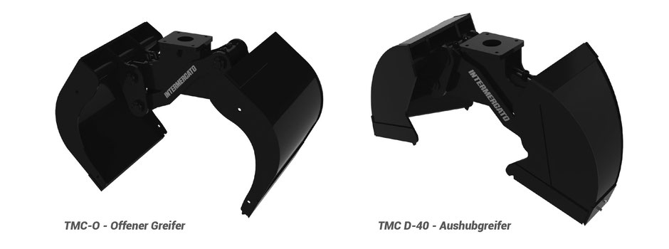 Unterscheidung Zweischalengreifer TMC & TMC-O