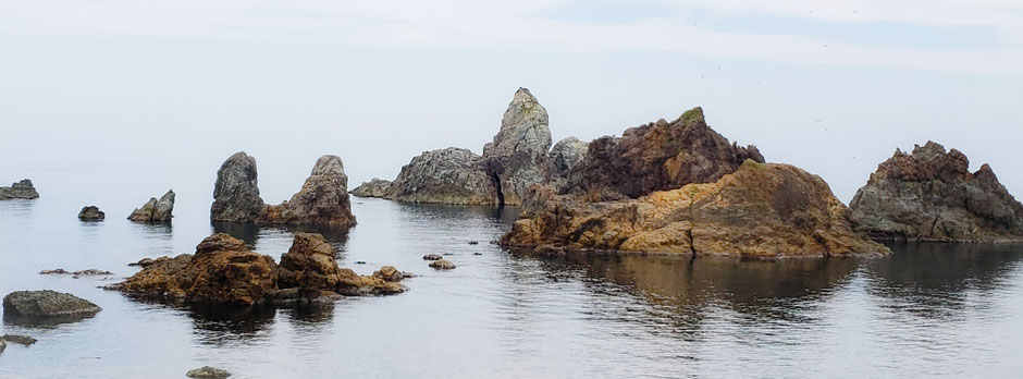 山陰海岸ジオパーク　穴見海岸