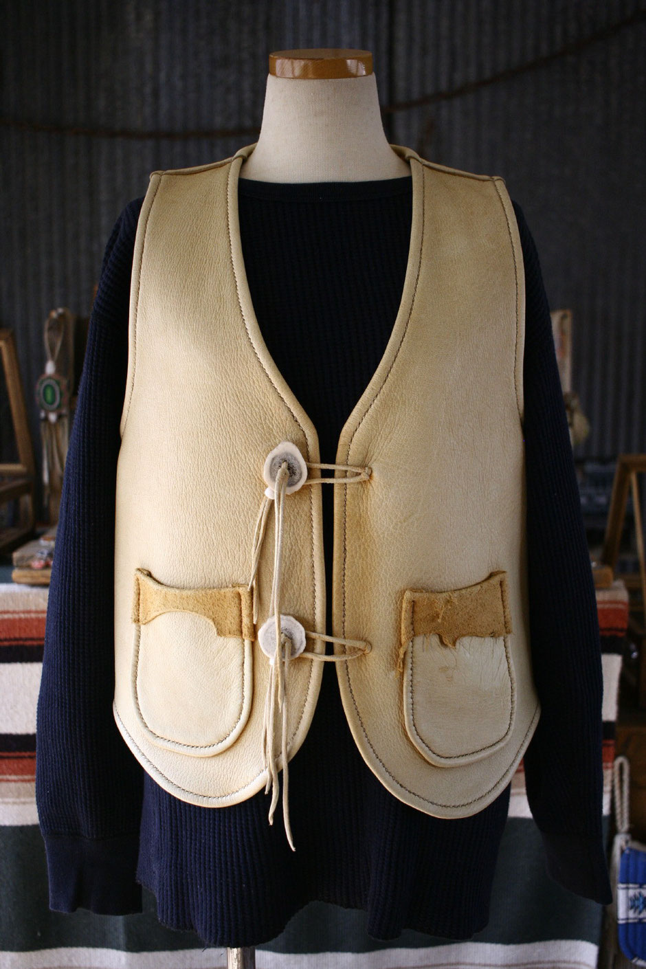 Deer Skin Vest | Kazoo