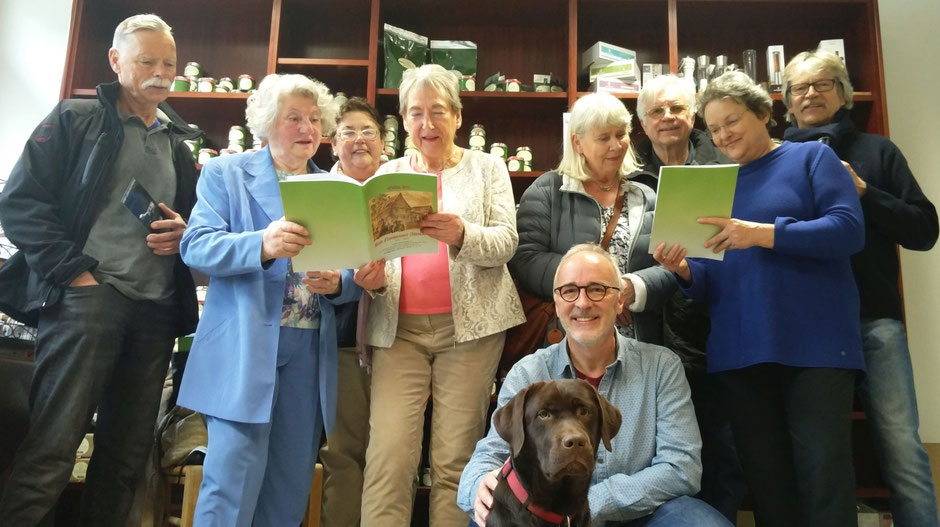 In Erinnerung an Wolfgang Zeh, Altstadtgildemeister, anlässlich der Herausgabe seines Büchleins, Foto Beatrix van Ooyen am 15.03.2019