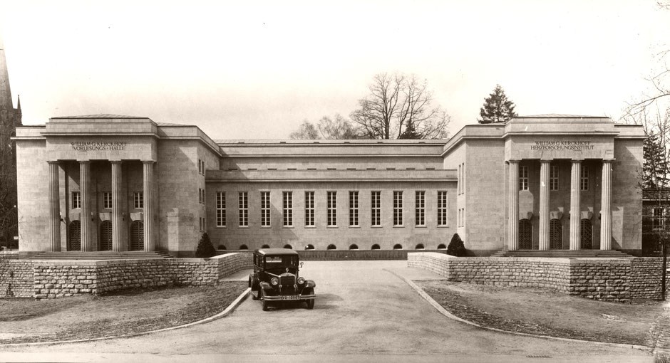 W.G. Kerckhoff-Institut mit Mercedes "Stuttgart", Foto: W.G. Kerckhoff-Stiftung
