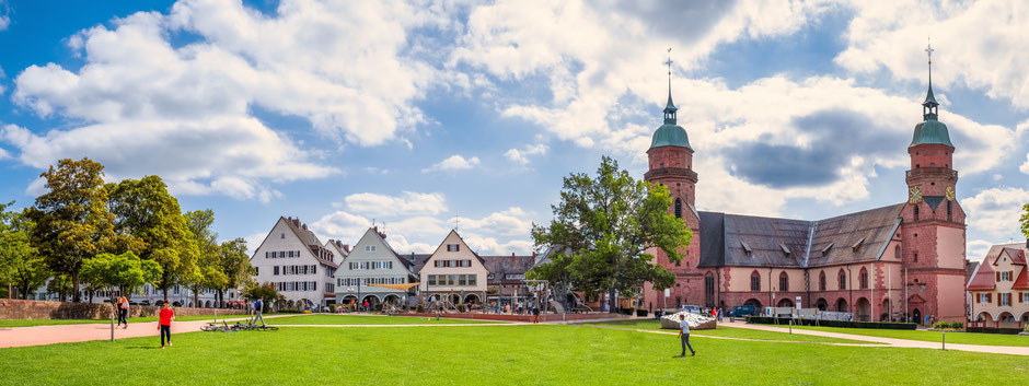 Marktplatz Freudenstadt mit Kirche