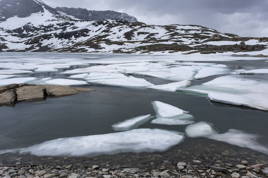 IJsmeren in NP Jotunheimen Noorwegen