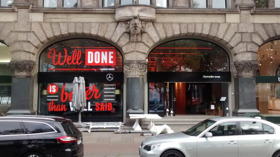 Fassade Mercedes me Store Hamburg