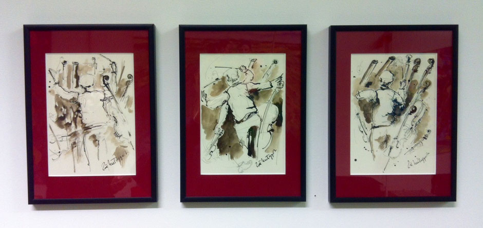 framed drawings