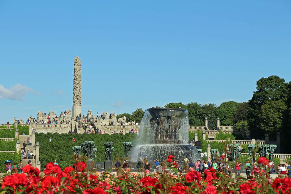 Vigeland Sculpture Park Oslo Norway