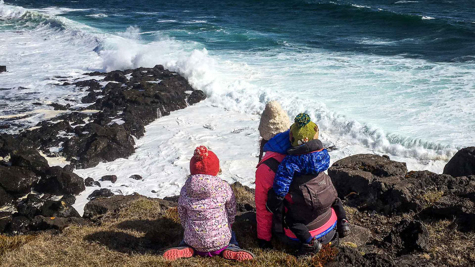 Snaefellsnes Peninsula Iceland with small kids