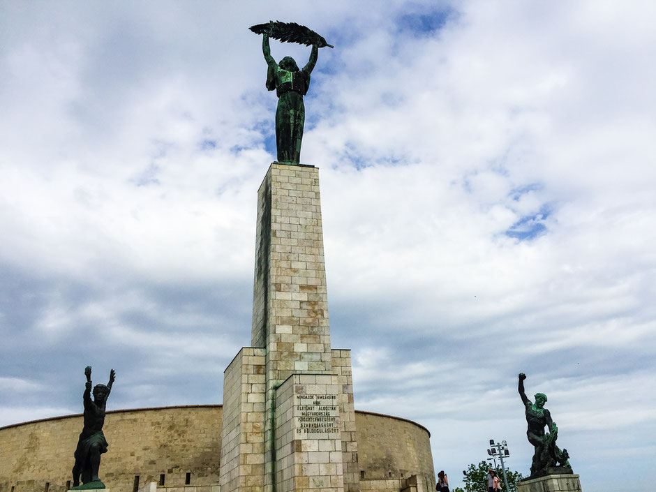 Liberty Statue on Gellert Hill Budapest