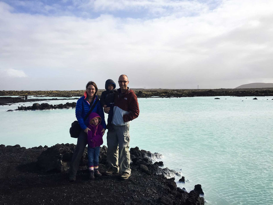 Blue Lagoon Iceland with Small Kids