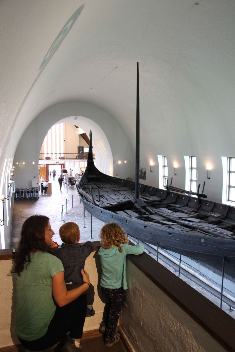 Oslo Viking Ship Museum with a Toddler