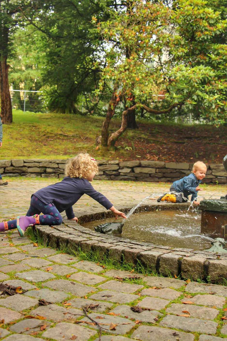 Nygardsparken in Bergen Norway with kids