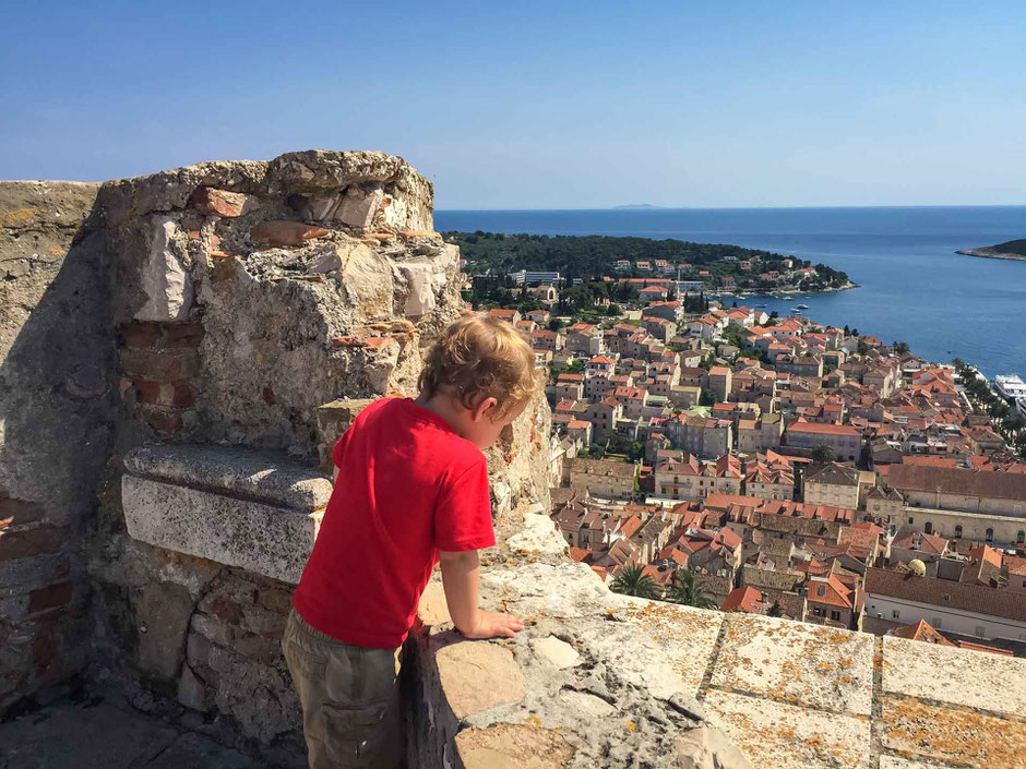 Views from the Fortress of Hvar, Croatia