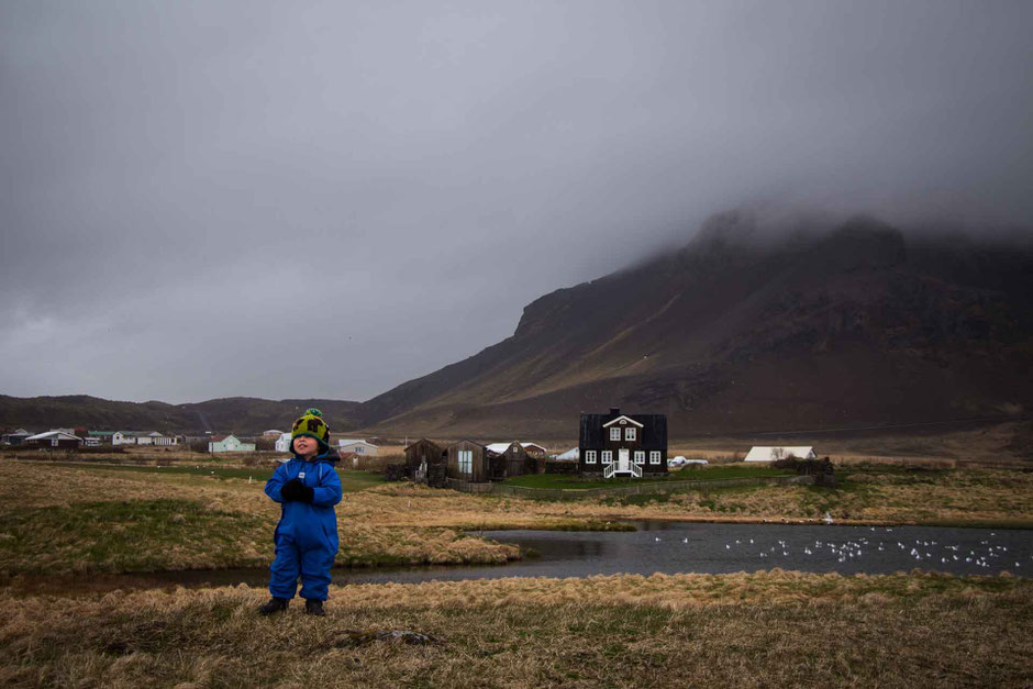 Hike Arnastapi to Hellnar Snaefellsnes Peninsula Iceland with kids