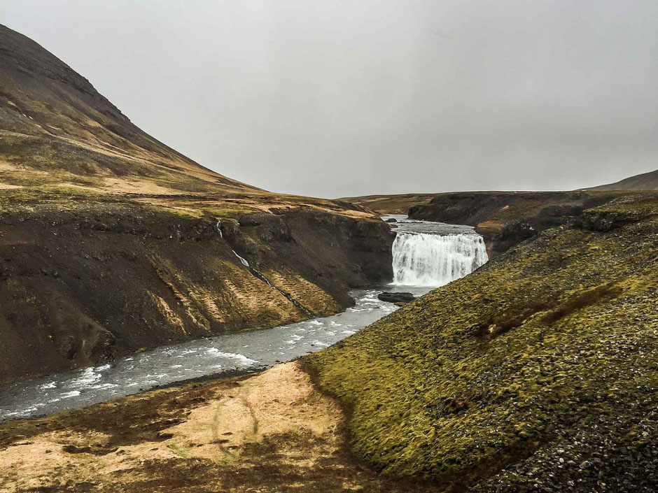 Porufoss waterfall in Iceland's Golden Circle