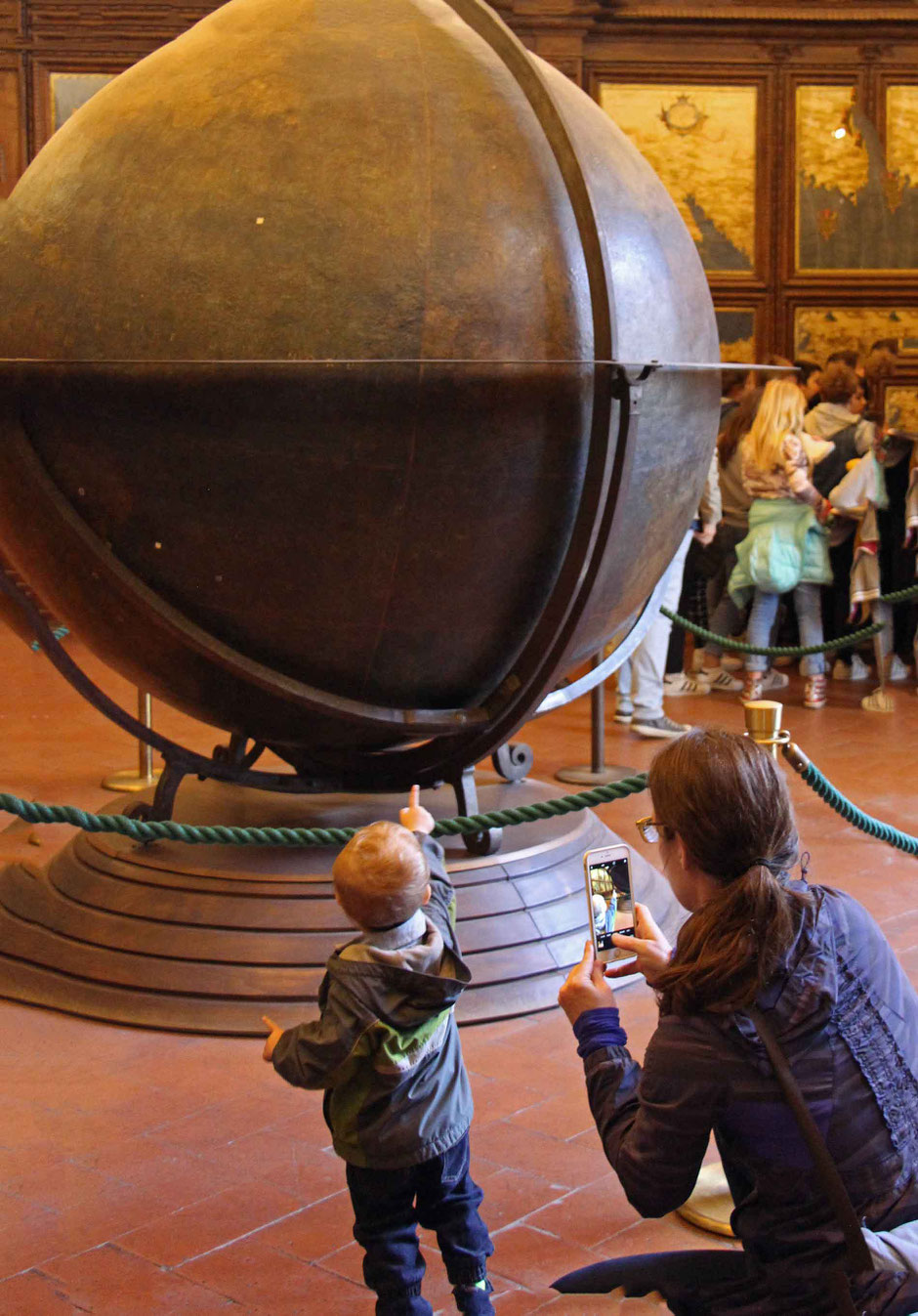Visiting Palazzo Vecchio in Florence Italy with kids