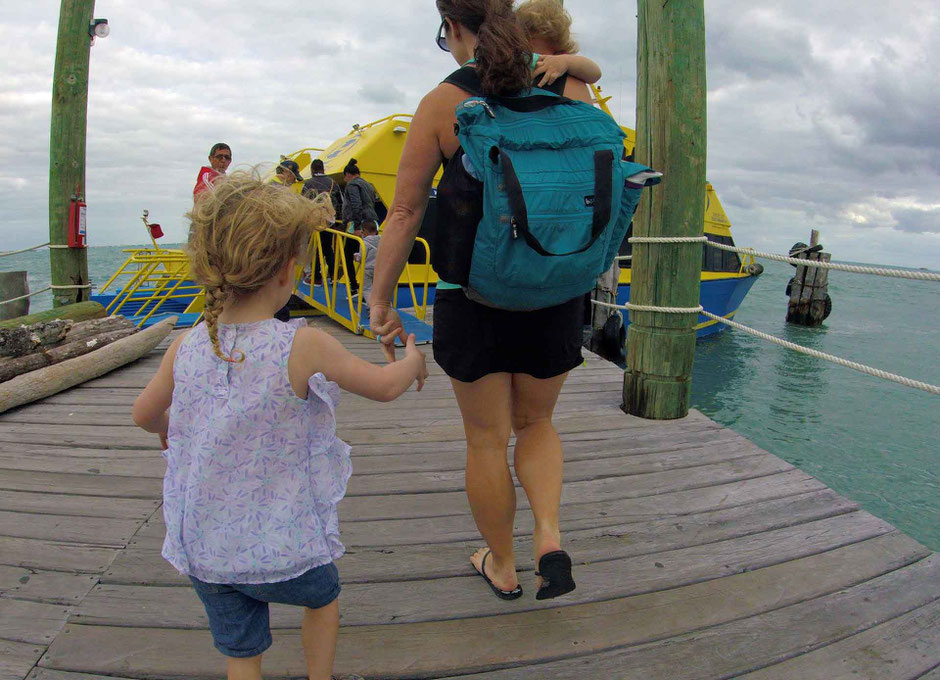 A Day of Exciting Family Fun on Isla Mujeres - Ferry Ride