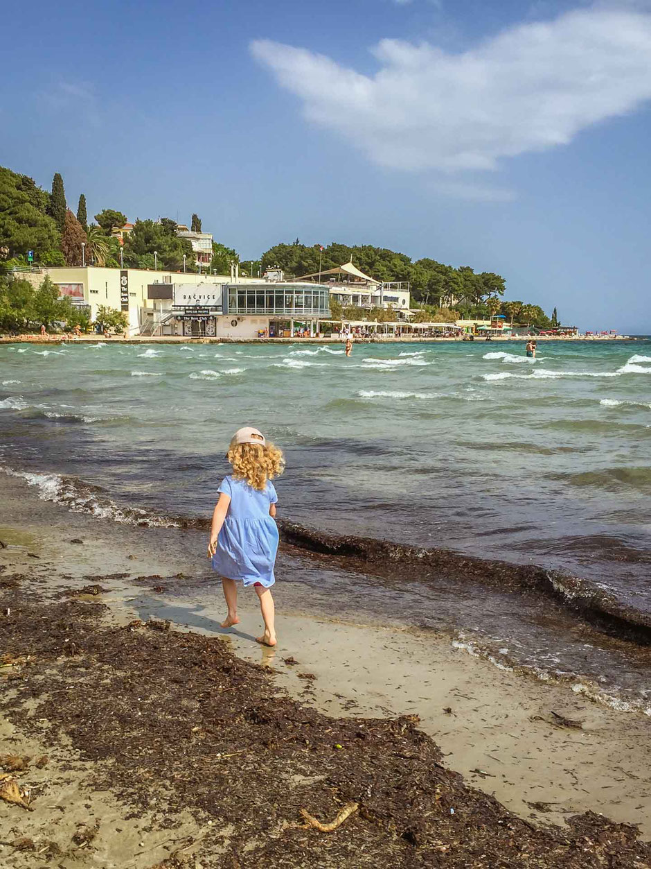 Bacvice Beach in Split Croatia