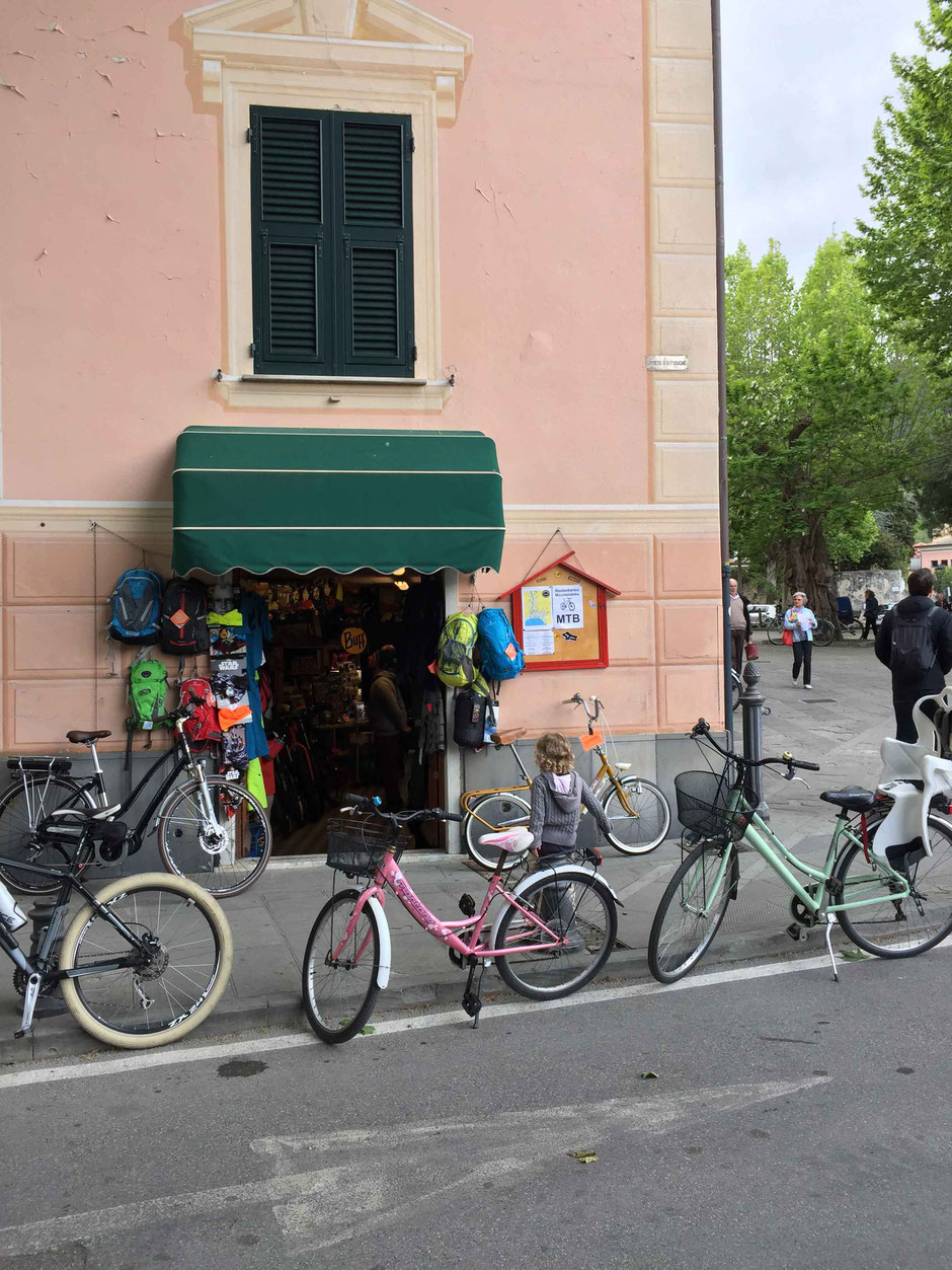 Cycling Levanto Italy Family Travel